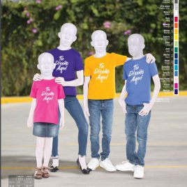 Playera Cuello Redondo Niño